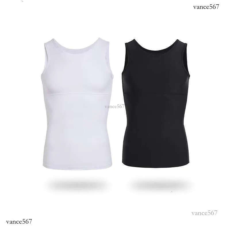DHessentials Quality New Design Tight Clothes Men's Compression Tank Top Slimming Sweatshirt Shaper