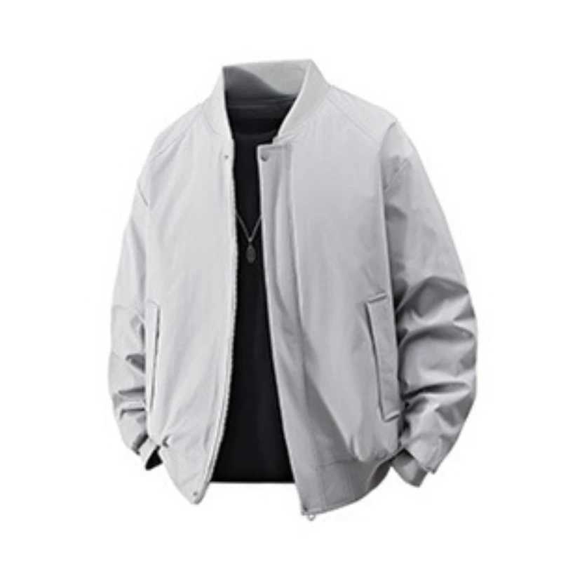 Latest Baseball Collar Down Mens Winter Loose Cotton Jacket with Thick Velvet Soft Warm and Comfortable Versatile Cotton Jacket J251028