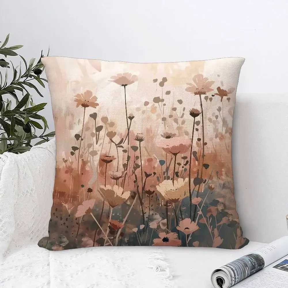 Pillow Case Abstract Watercolor Case Sofa Decorative Home Print Plush Square Throw Covers Cushion Decor Living room bedroom C251028