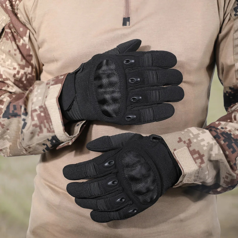 Touch Screen Tactical Gloves Outdoor Cycling Sports Hiking Camping Hunting Airsoft Combat Bicycle Hard Shell Antiskid Gear Men 251027