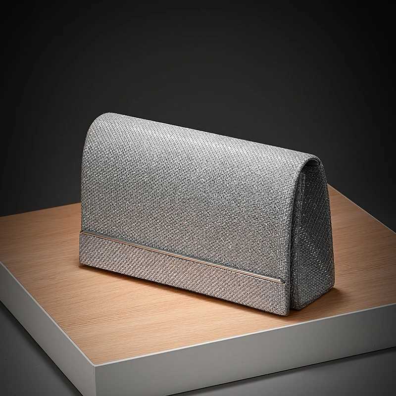 Fashionable ladies dinner hand bag metal chain socialite bag evening dress bag KTV princess bag envelope bag H251027