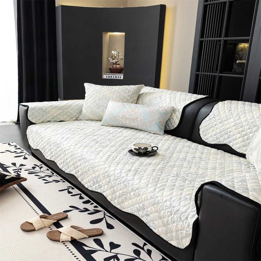 Sofa Cushion NonSlip Cover Luxury Sensation Living Room Decor Light Weight Elegant Sofa Pad Envelope C251028