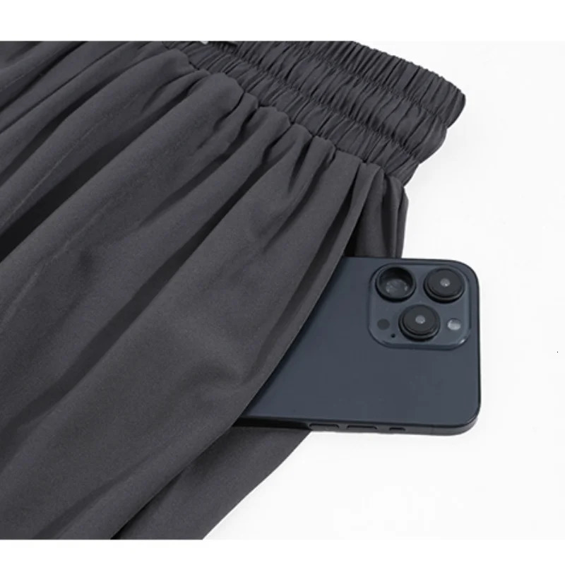 PHIGEER Breathable Elastic Waist Running Pants Lightweight Athletic Joggers Women Workout Sweatpants Lounge Trousers With Pokets 251027