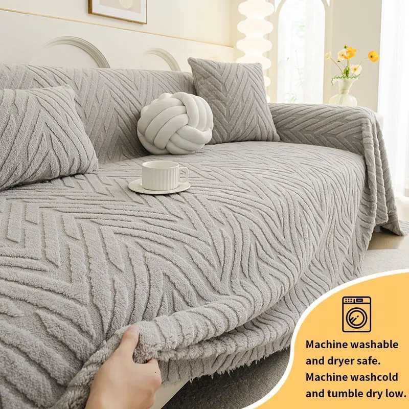 1PCShu Mianrong Autumn and Winter Thick Sofa Towel 2025 New Anti Cat Scratch Winter Sofa Towel Anti Slip Sofa Cushion C251028