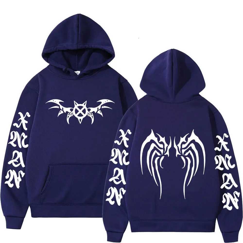 Rapper Ken Carson X Wing Hoodies Men Women Clothing Fashion Hooded Sweatshirts Casual Oversized Long Sleeve Pullovers StreetwearXJ251028