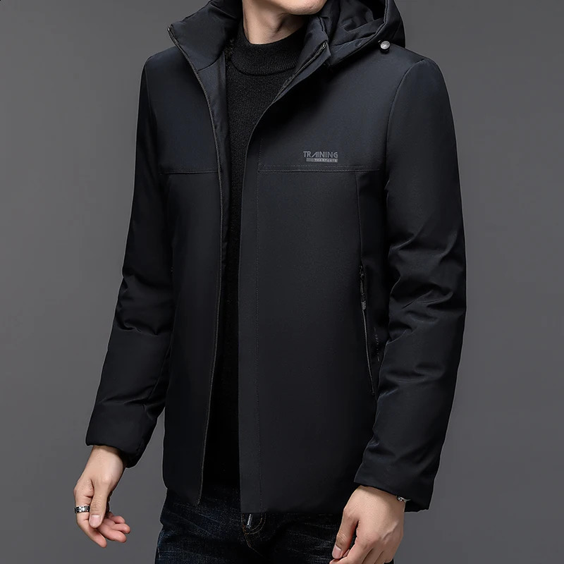 Men Casual Cottonpadded Jacket Windproof Warm Wear Resistant Fashion Highquality Fabric Crisp Comfortable Skin Friendly 251027
