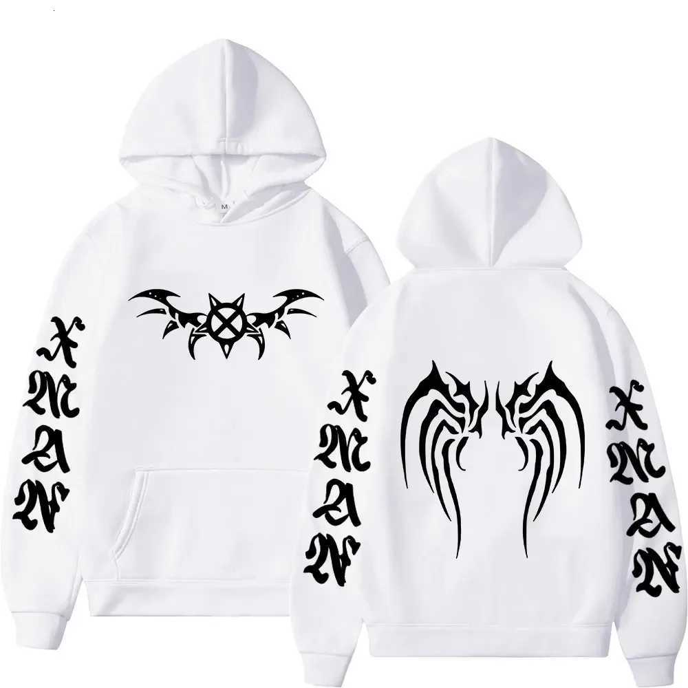 Rapper Ken Carson X Wing Hoodies Men Women Clothing Fashion Hooded Sweatshirts Casual Oversized Long Sleeve Pullovers StreetwearXJ251028