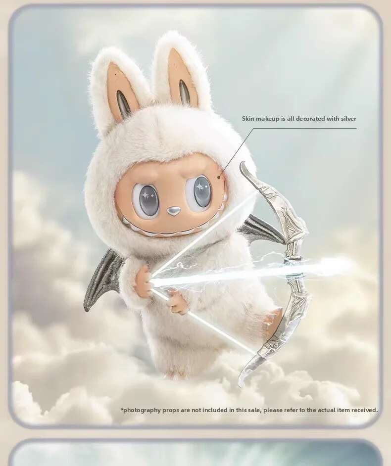 Giant LABUBU 58Cm Zimomo Monsters I Found You Vinyl Face Complete Set Box Action Figure Plush Doll Collectible