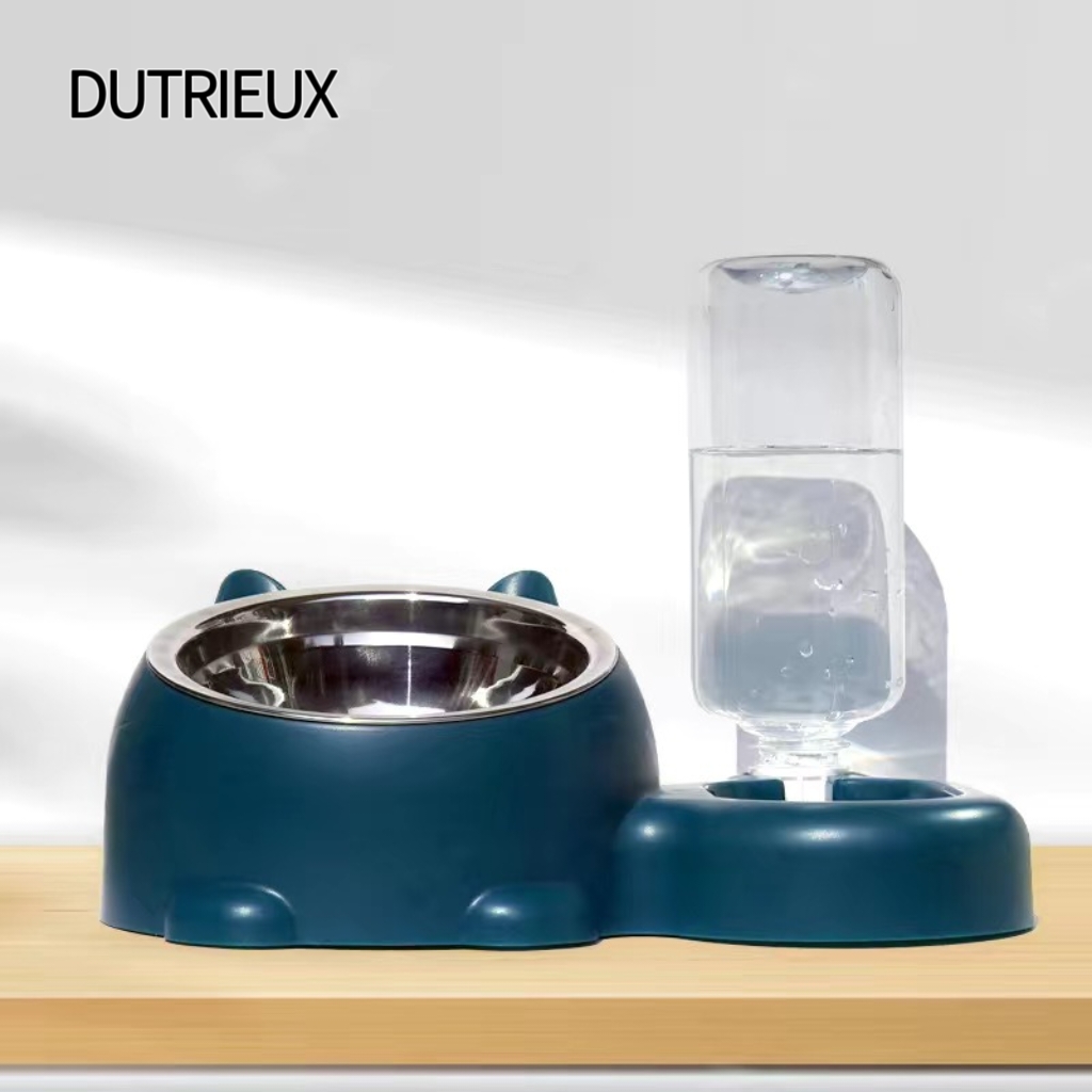 K3314 Automatic bowl for cats and dogs, two-in-one drinking and feeding function