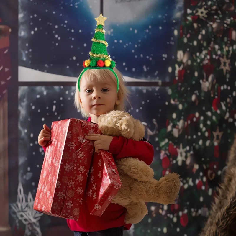 Disney Christmas Holiday-Themed Accessory Collection: Assorted Colors of Festival Headpieces designer H251119