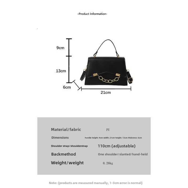 Fashion Bag Womens New Box Bag Handbag Niche Texture Single Shoulder Crossbody Bag Handbags Bags for WomenT251028