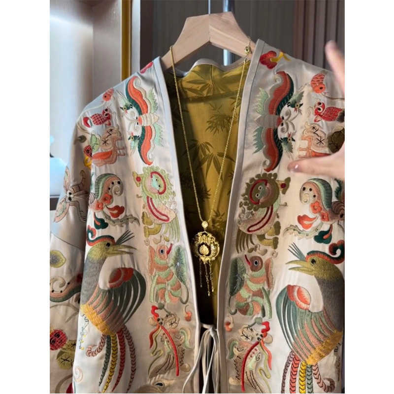 Sophisticated Ladies' Overcoat Designed for Chilly Weather