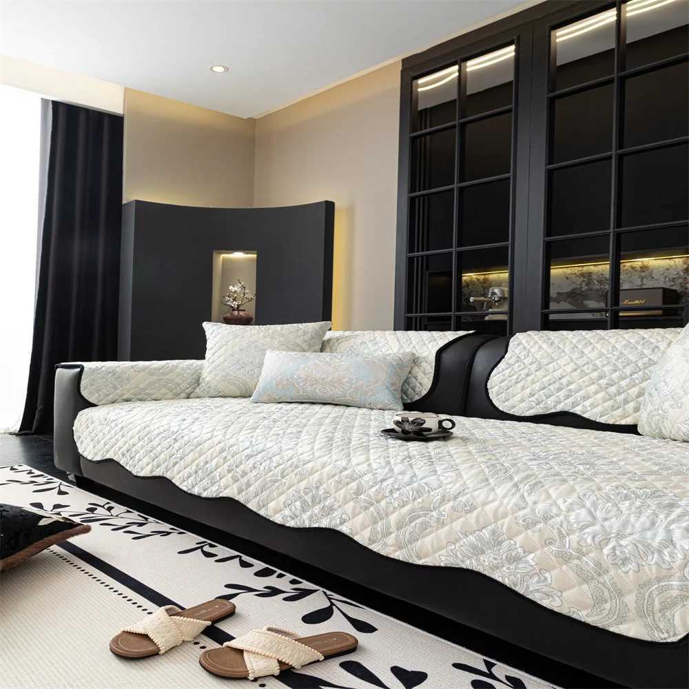 Sofa Cushion NonSlip Cover Luxury Sensation Living Room Decor Light Weight Elegant Sofa Pad Envelope C251028