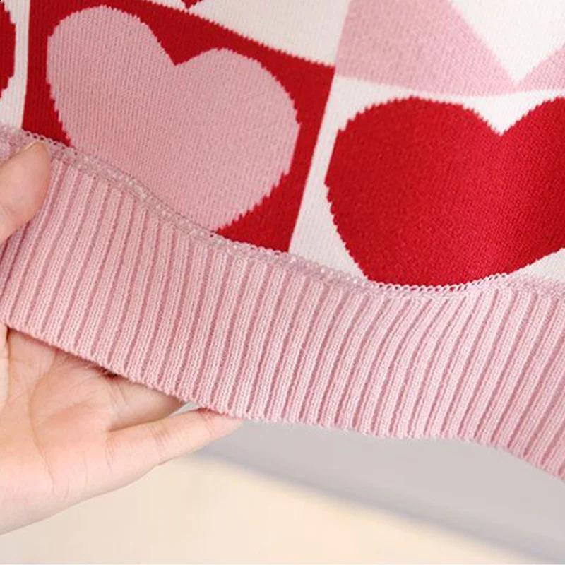 Girls Sweater Thickened AutumnWinter Fashionable Western Style Childrens Knitted Sweater Girls Top Sweet and Cute 251027