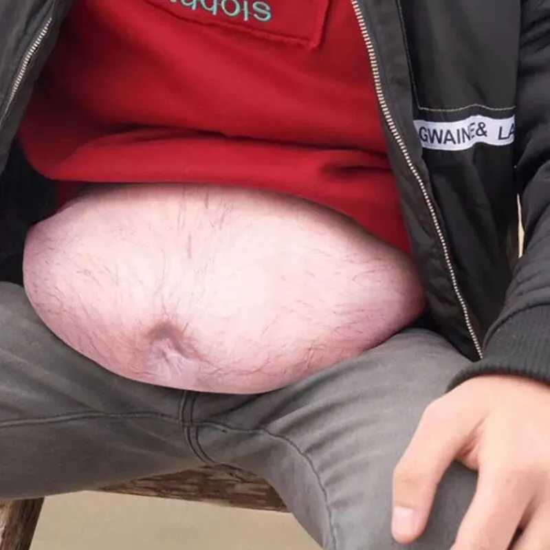 Niche Belly Pattern Waist Pack Unisex Fanny Pack Funny Belly Waist Bag Funny Creative Fanny Pack Unisex Dad BagW251028