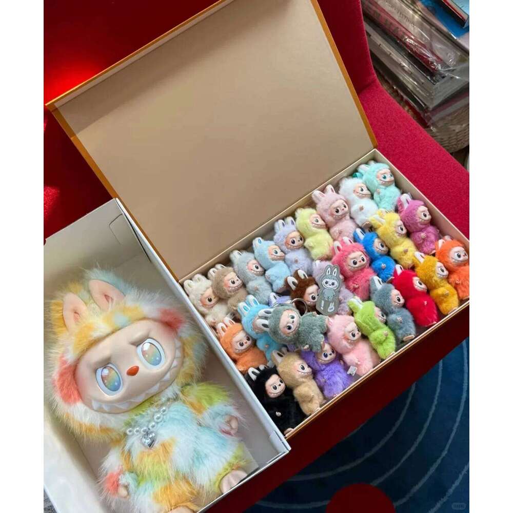 Hot Genuine POPMART The Monsters Labubu V4 Pin For Love Series Vinyl Plush Blind Cute Bag Pendant Gift Keychain Mystery Box