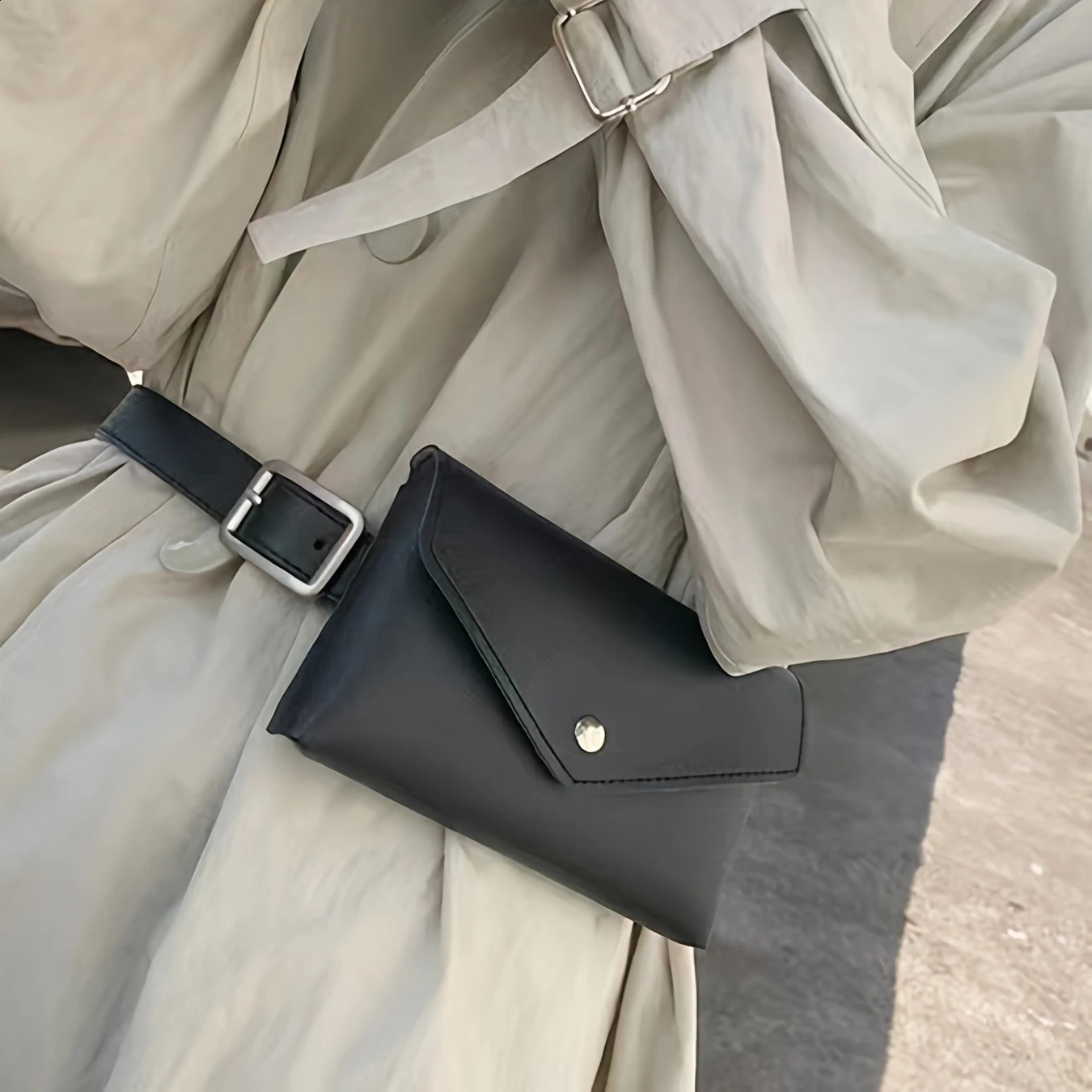 Fanny Pack for Women Fashion Dress Accessories PU Leather Material Renovate Accommodate Mobile Phone Loose Change Key 251023