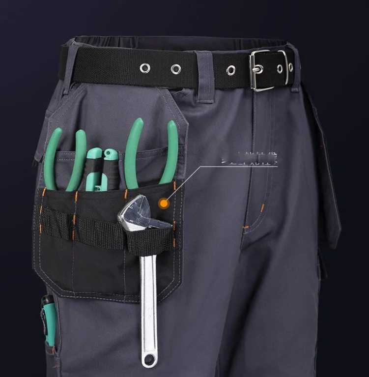 Mens Cargo Pants Durab Work Trousers Elastic Tactical Pants For Outdoor Thick Of Knee Area Labor Protection Pants Y251028