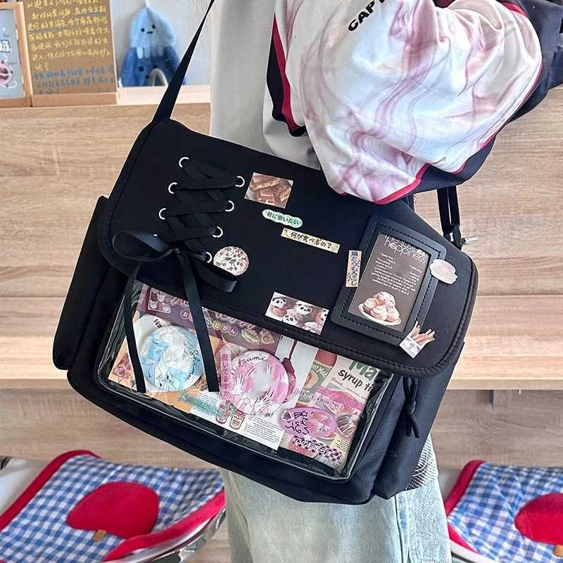 Japanese Original Niche Design Handbag College Style Versatile Shoulder Bag Fashion Trend Crossbody Bag Y2K Ulzzang Ita BagW251028