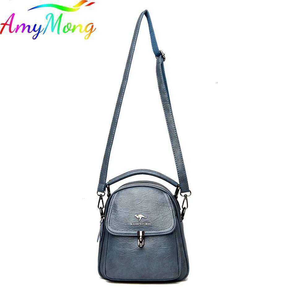 Designer Bags Women Fashion Backpack Purses Design Multifunction Travel For Female Ladies Soft PU Leather Hand And Shoulder Bag Hot Selling