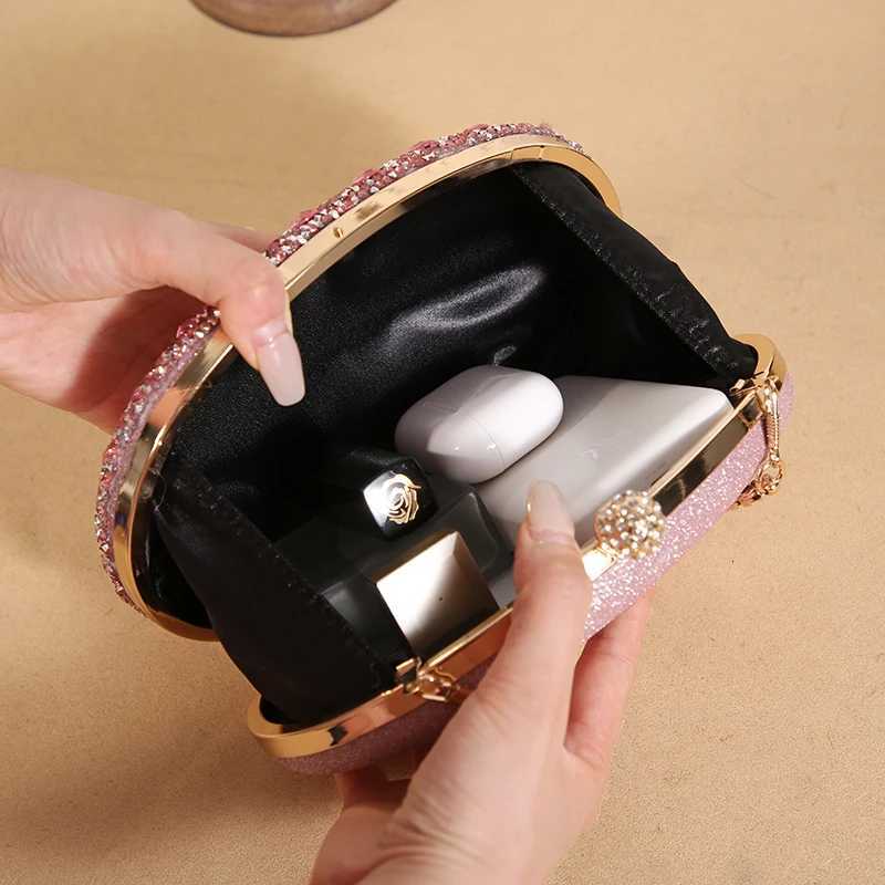 Crossborder explosive sunflower dinner bag Fashion banquet clutch bag Dress evening bag Diamond set bag European and American p H251027