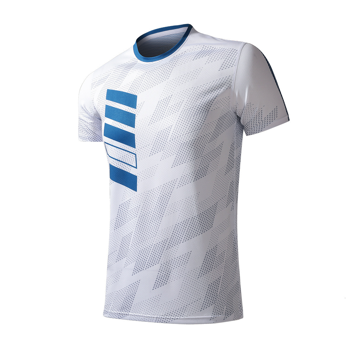 Quick-Dry Short Sleeve Running Short Sleeve Ice Silk Short Sleeve T-Shirt Thin Elastic Fitness Wear New Basketball Shirt