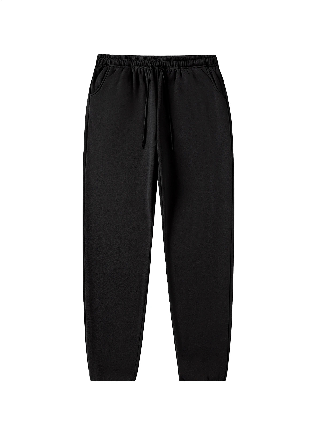 Mens Daily Casual Sweatpants High Quality Autumn Solid Color Trousers Outdoor Sports Jogger Long Pants Loose Male Running Wear 251027