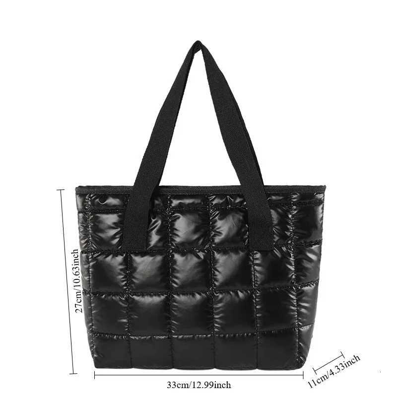 Casual Large Capacity Shoulder Bags for Women Space Cotton Handbag Totes Fashion Winter Daily Use Bag Bolsa FemininaW251028