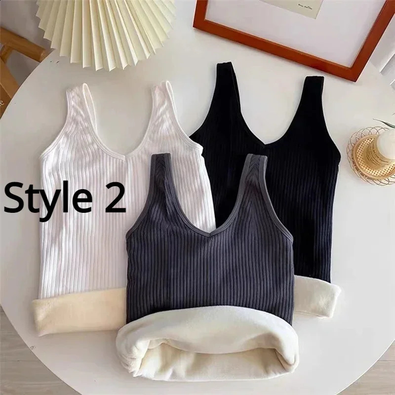 Thermal Underwear Plus Size Vest Thermo Lingerie Women Winter Clothing Warm Top Inner Wear Thermal Shirt Undershirt Intimate 251027