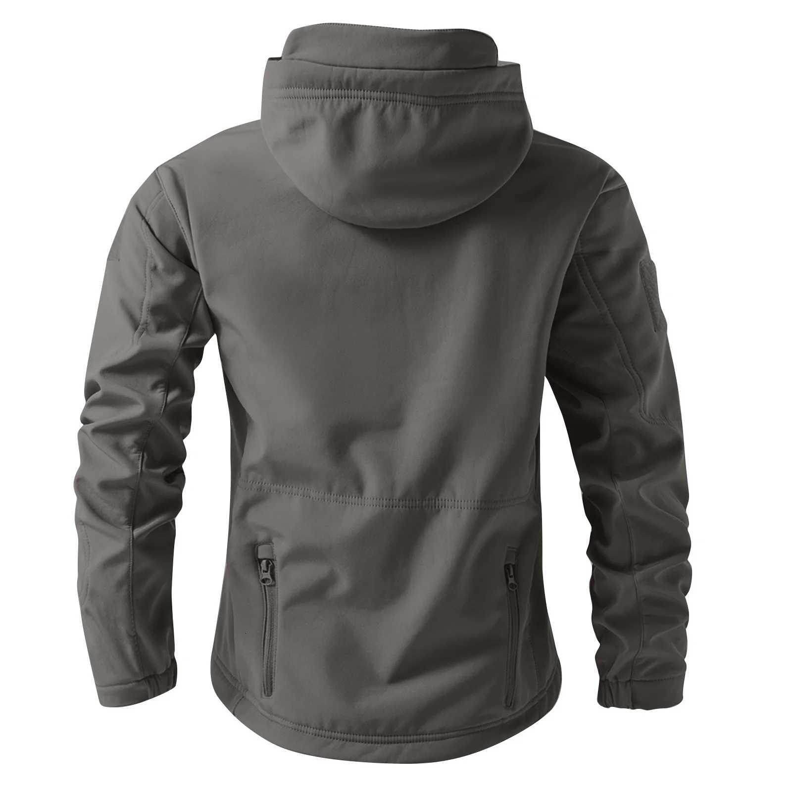 MenS Winter Softshell Hardshell Jackets MenS Fashion Trend Jackets Breathable Windproof Jackets Outdoor Sports Jackets Camping X2510281
