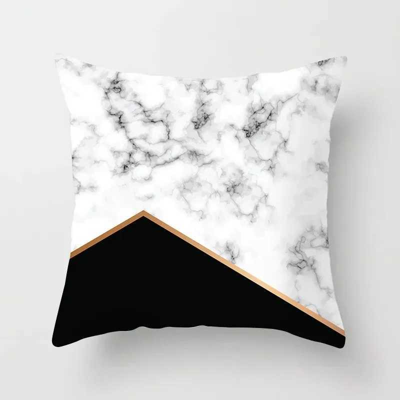 Pillow Case Simple Tile Pattern Decorative throw cover with short plush print for living room decoration cushion cover covers C251028