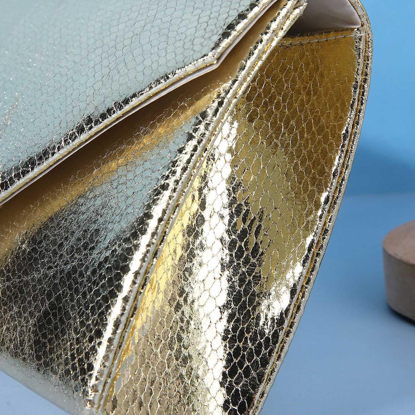 Senior Ladies Fashion Evening Gown Bag with Metal Chain Single Shoulder Satchel for Marriage Party Dinner H251027