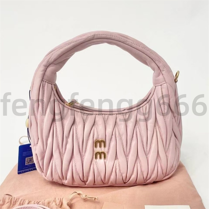 Top quality Designer Wander Matelasse bag hobo new Inclined shoulder bags mens real leather Clutch tote bag Luxurys handbags purse Womens travel Crossbody pink bags