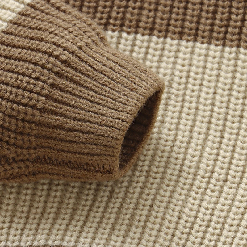 Baby Boys Girls Sweaters Clothes Autumn Winter Knitted Infant Unisex Pullovers Crew Neck Full Sleeves Toddler Knitwear Tops 13Y 251027