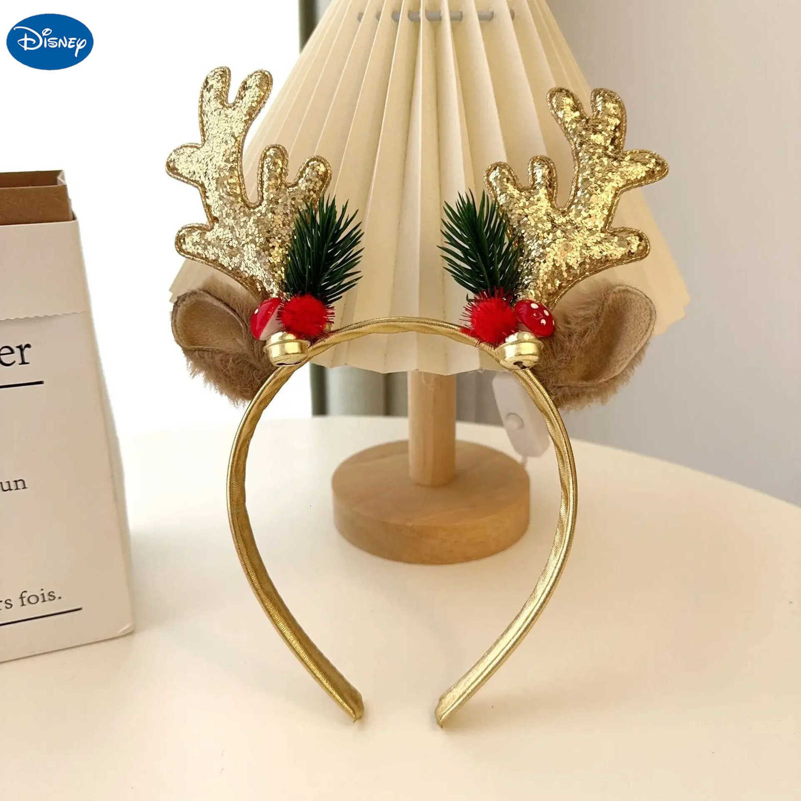 Disney Christmas Reindeer Horn & Deer Ears Headband - Holiday Decor for Parties designer H251119