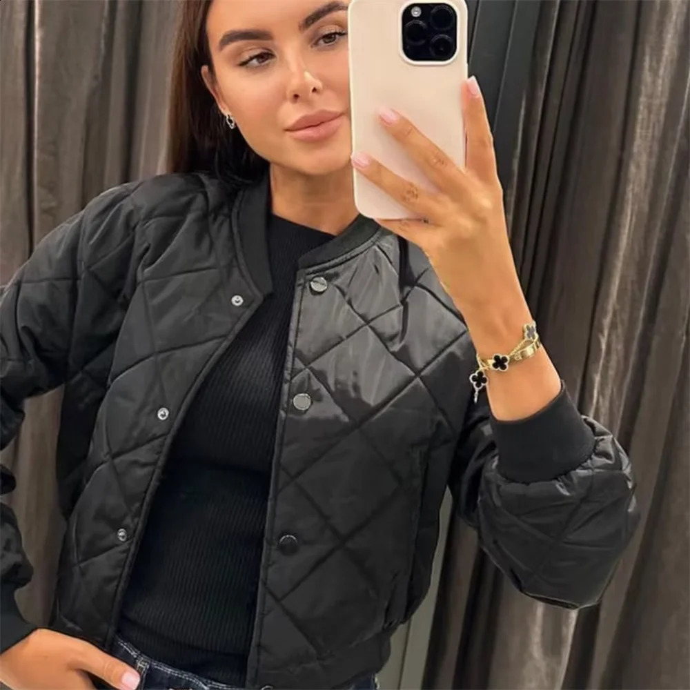 UNIZERA High quality autumn and winter womens clothing French 4color short cotton suit pilot jacket 251020