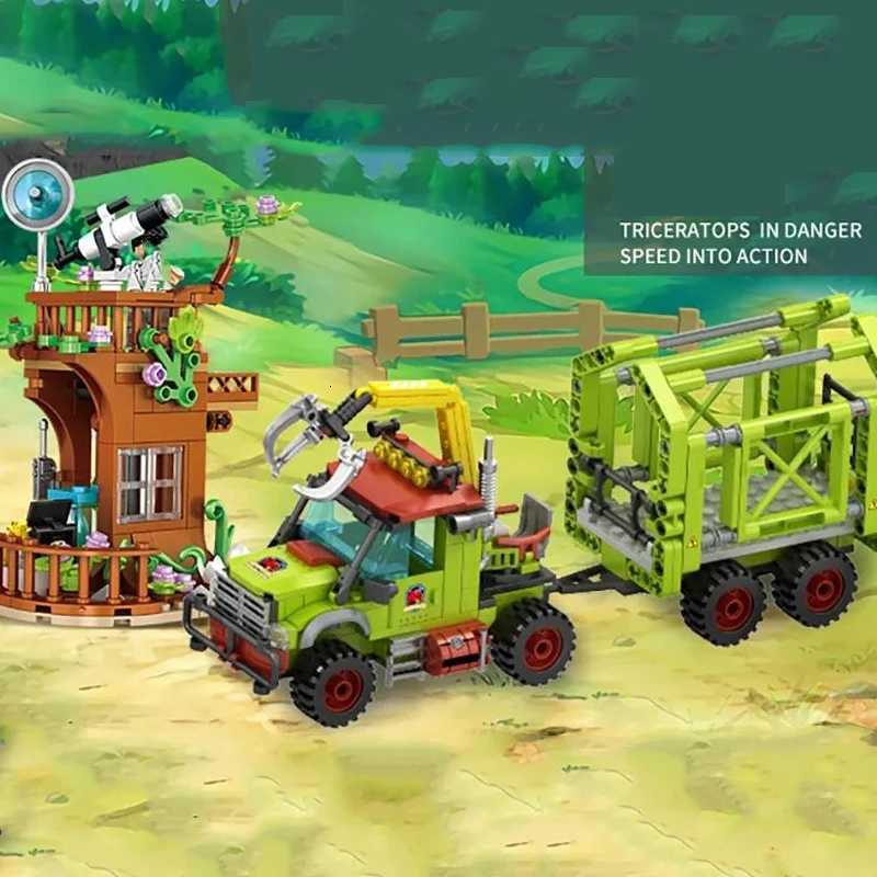 Jurassic Dinosaurs World Animal Park Blocks Building Brick Dinosaur Figures City Dino Robot Dinosaurios Toys For Children GiftsL251028