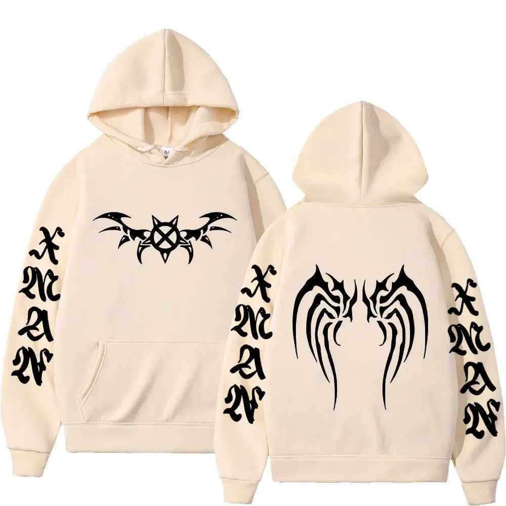 Rapper Ken Carson X Wing Hoodies Men Women Clothing Fashion Hooded Sweatshirts Casual Oversized Long Sleeve Pullovers StreetwearXJ251028
