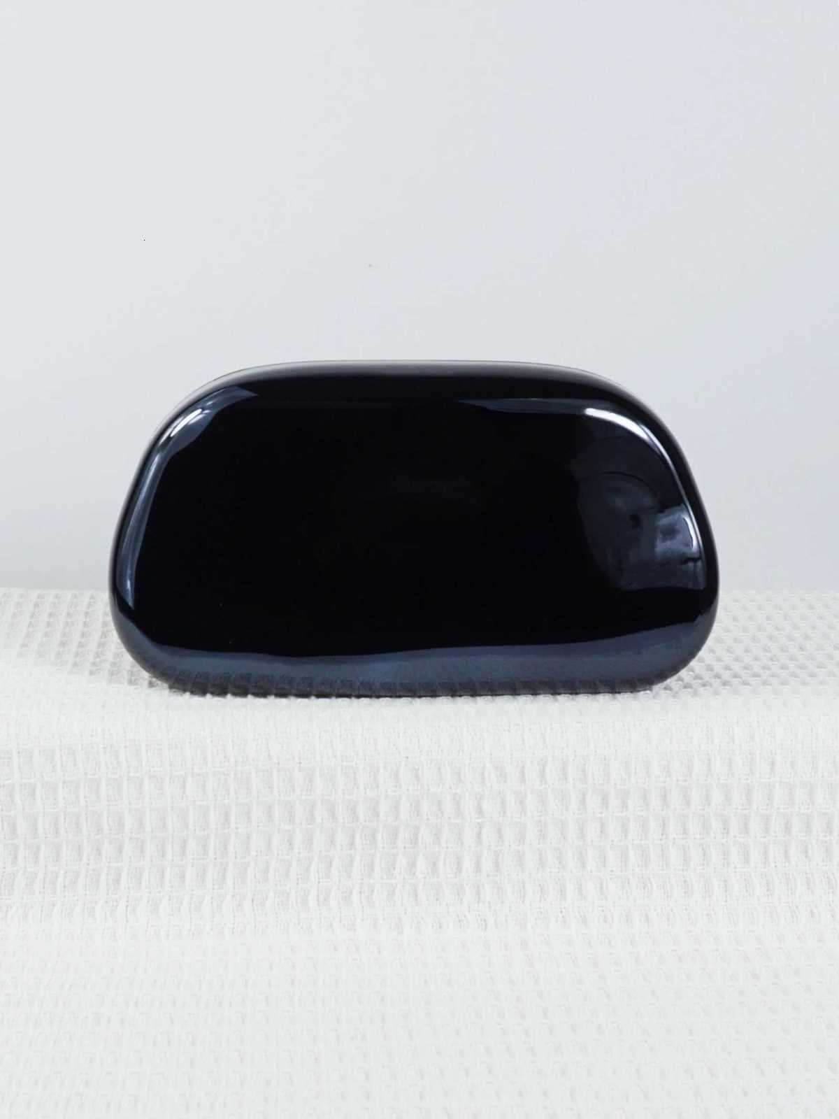 Ladies highend sparkling metal box shaped dinner bag luxurious and fashionable metal strip decoration evening dress bag H251027