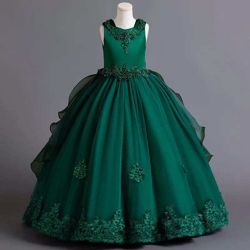 Elegant Girl Party Dress Gorgeous Prom Dress Large Graduation Party Collective Dress 412 Year Old Halloween Princess Dress 251023