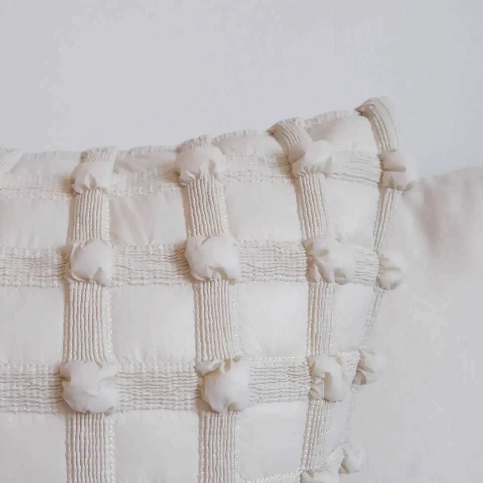 Pillow Case 3D Dot Bubble Cushion Cover Gray Black White Light Luxury Covers Decorative Fashion Home Decor Sofa Cushion Covers C251028