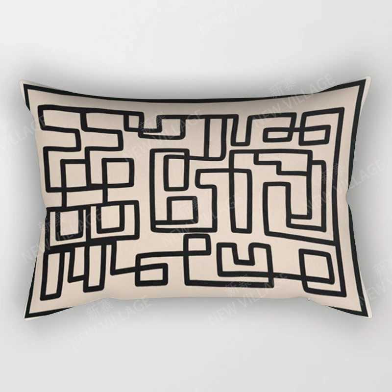 Pillow Case Nordic fall home decor 3050 throw cover sofa modern abstract geometric boho living room Cushion cover 50x70 30x50 40x60 C251028