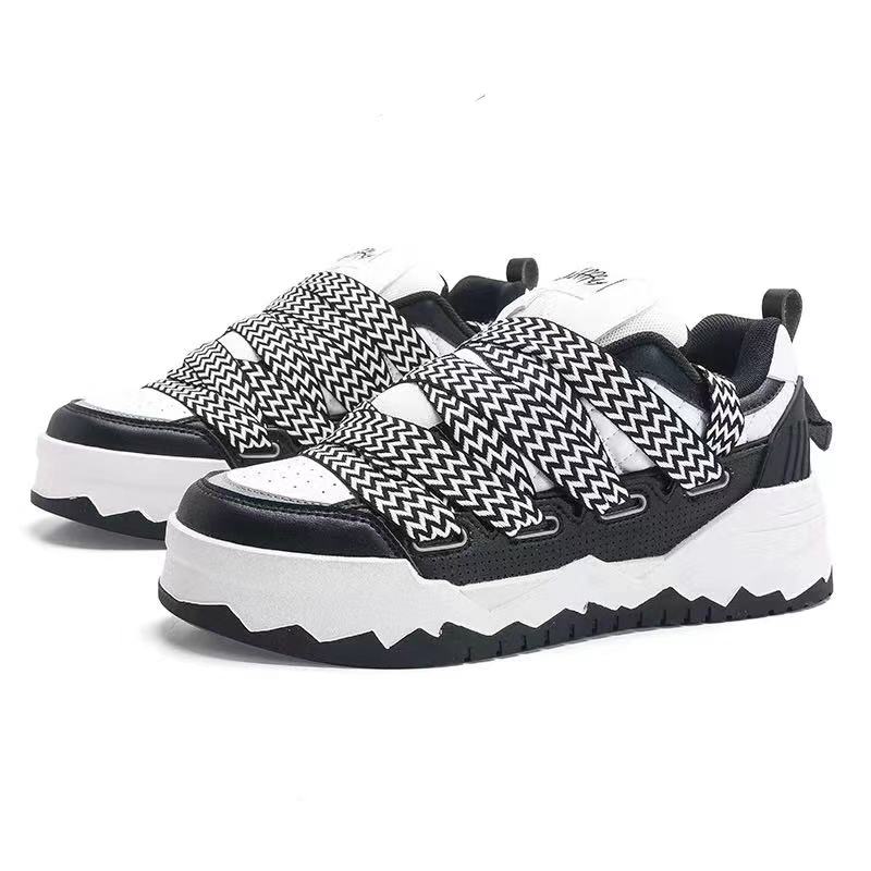 Jifffly black white panda loafers men and women, new summer 2025 trend, versatile casual shoes for couples, leisure sports