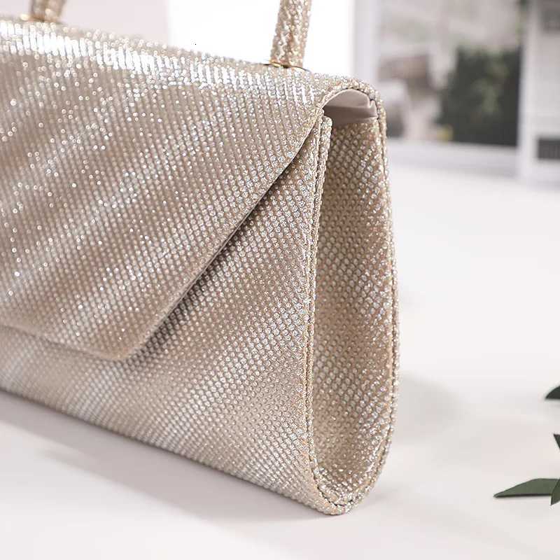 Chain Light Shoulder Bag Womens Fashion Clutch Handbag Simple Dinner Party Travel Storage Bag H251027