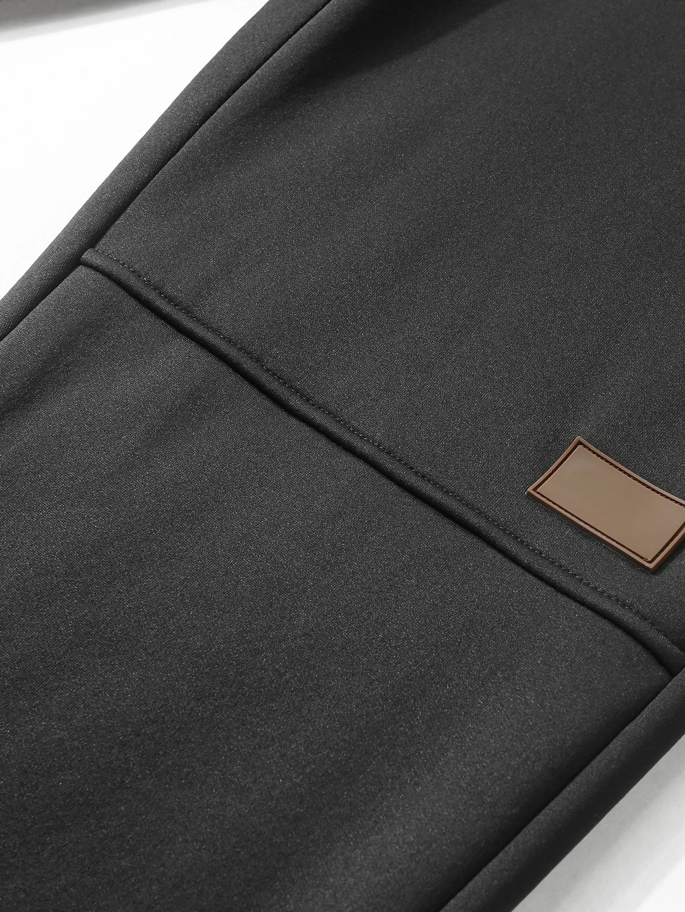 Pants for men in autumn and winter thickened with fleece outerwear casual pants warm lamb wool sports sweatpants 251027