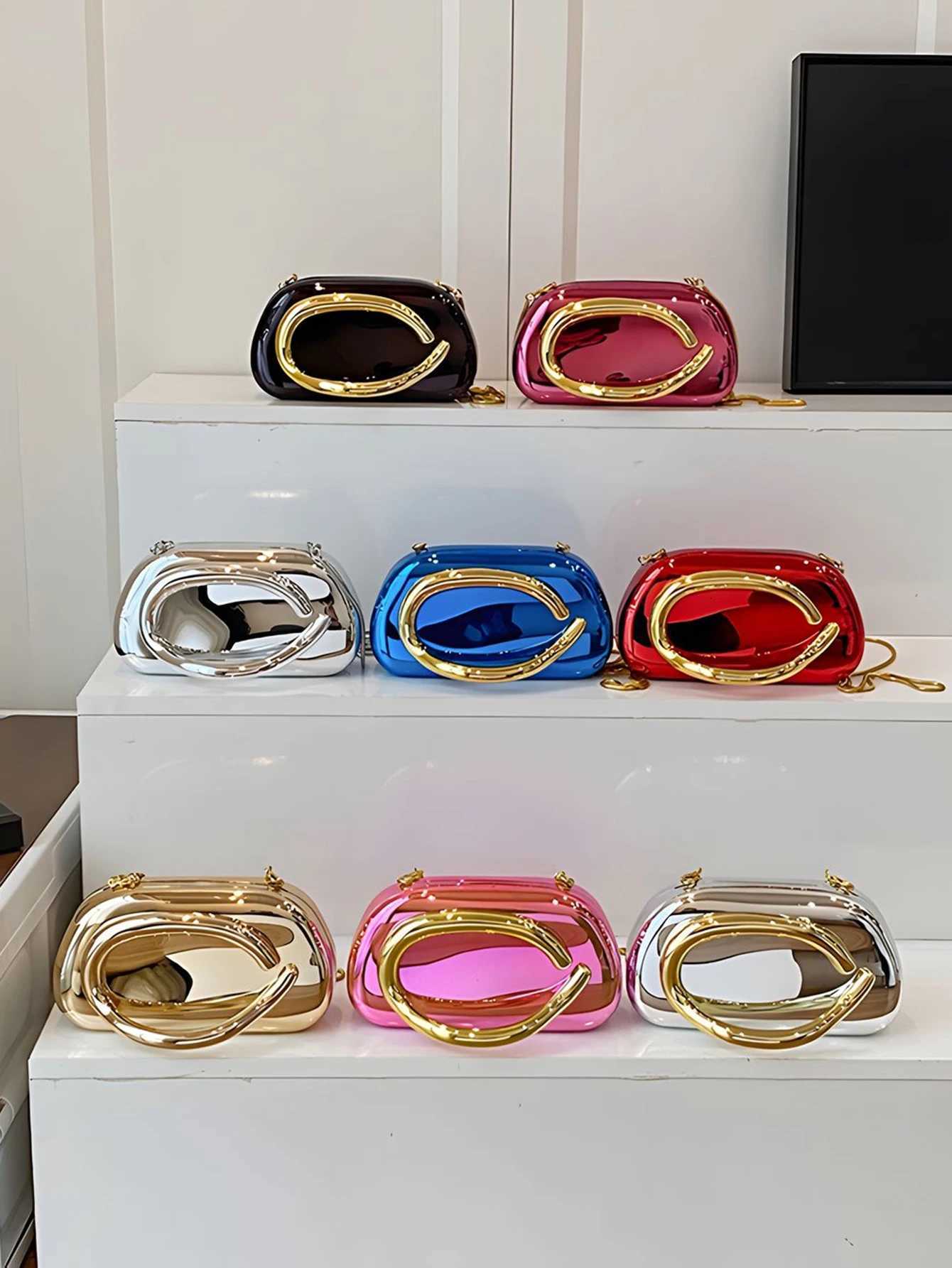 Fashion Elegant Acrylic Box Shaped Crossbody Bags Women Evening Bags party cute handbag Wedding Mini Wallet Banquet clutch bag H251027