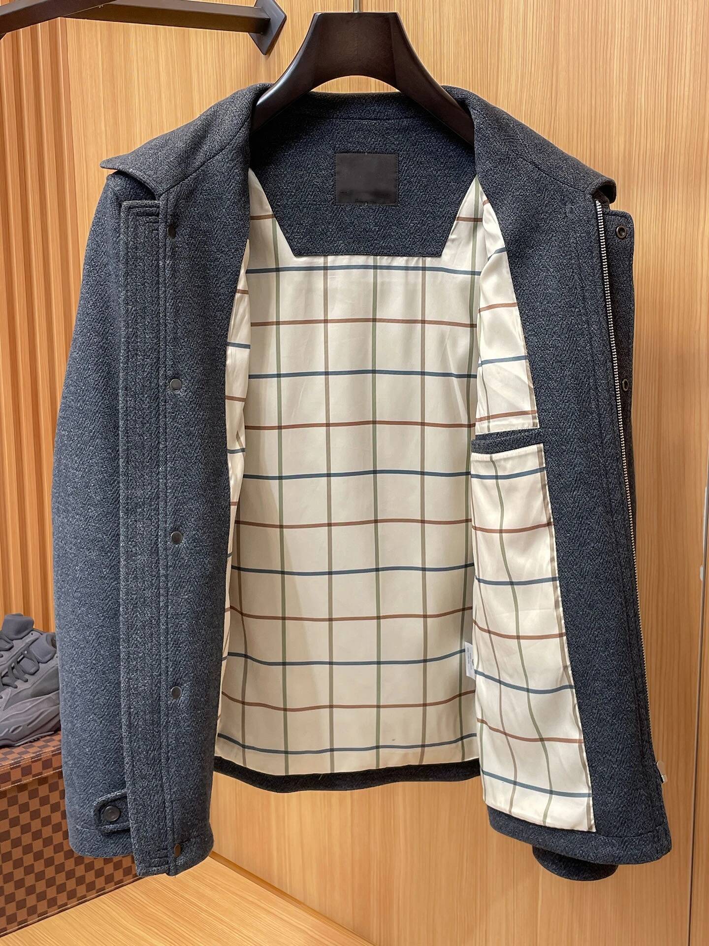 LP Italian 25Aw Old Money Wind Lapel Men's Jacket