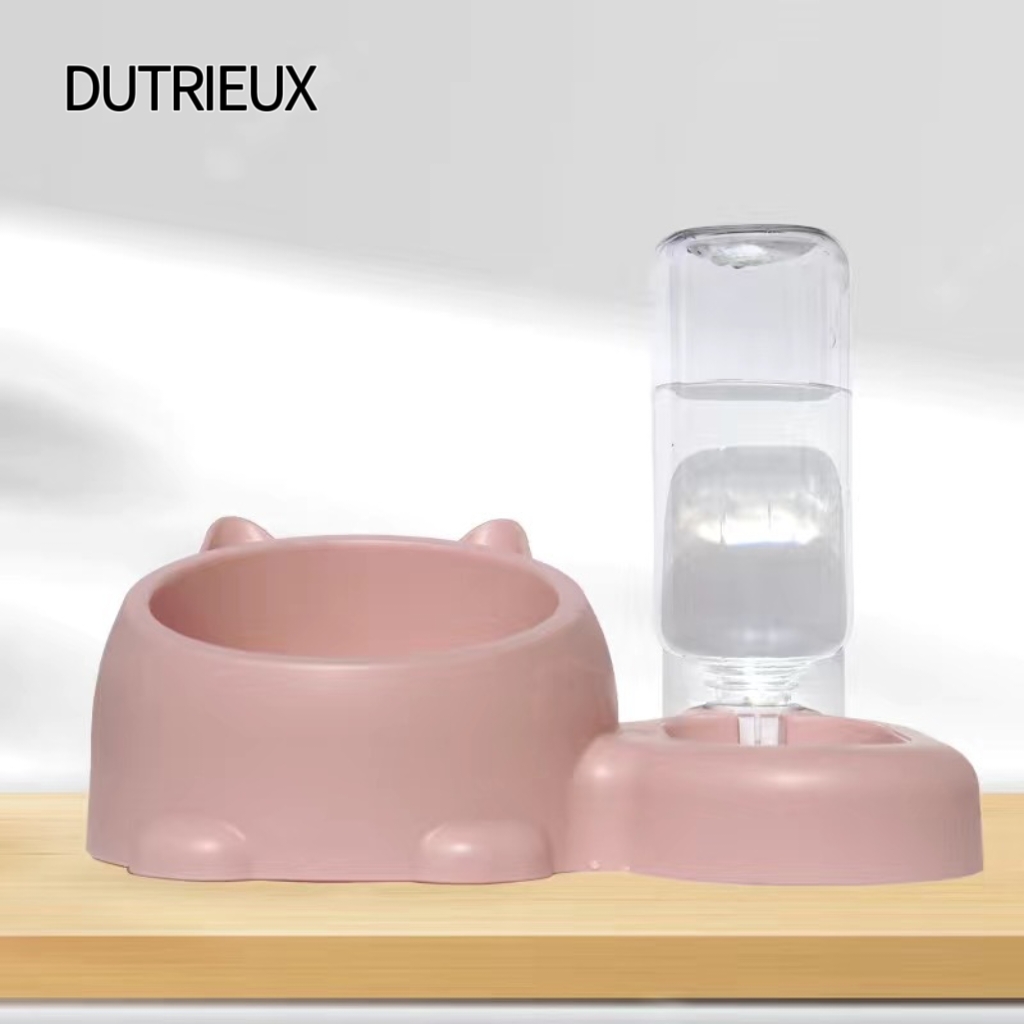 K3314 Automatic bowl for cats and dogs, two-in-one drinking and feeding function