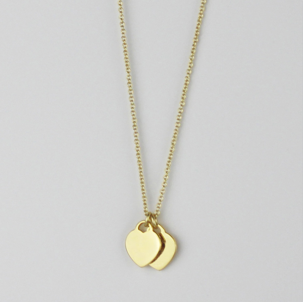 Heart necklace pendant designer woman necklaces fashion jewelry women mens silver gold chain designer jewelry Birthday Christmas Gifts for Wedding Party TJ6339