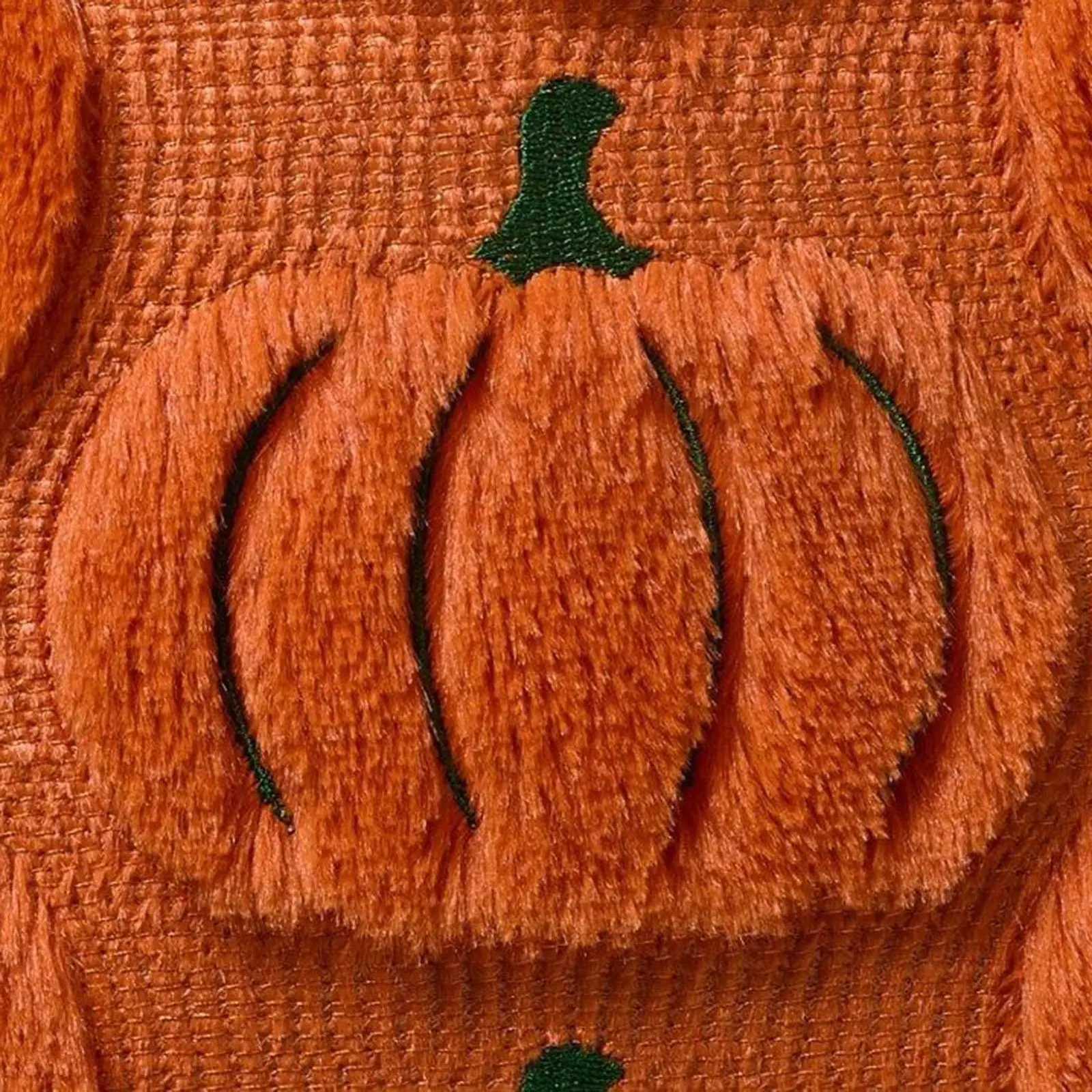 Pillow Case 2Pcs Halloween Decoration Throw Cover Pumpkin Ghost Quilting Plush Autumn Thanksgiving Harvest Home Living Room Decor C251028